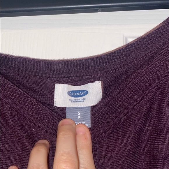 Old navy purple sweater! - Picture 3 of 5